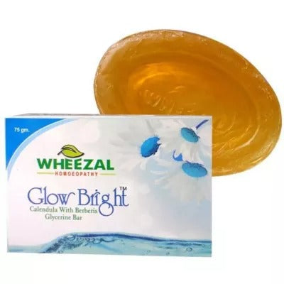 Wheezal Glow Bright Calendula With Berberis Glycerine Bar - BUDEN