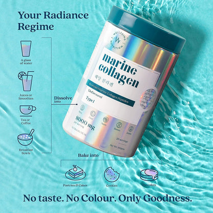 Wellbeing Nutrition Pure Korean Marine Collagen Powder