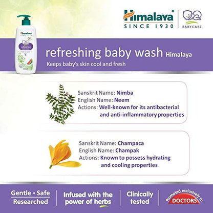 Himalaya Herbals - Refreshing Baby Wash