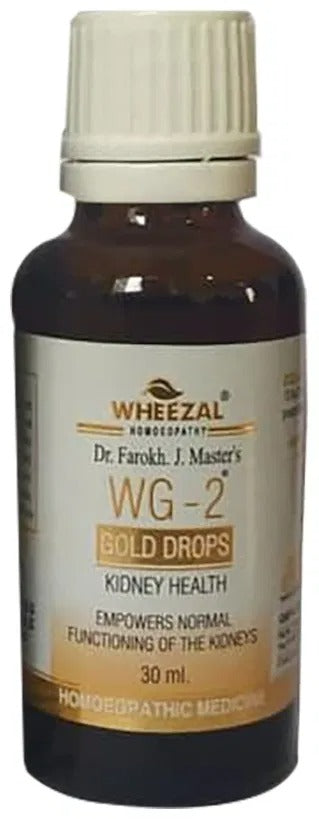 Wheezal Homeopathy WG-2 Gold Drops