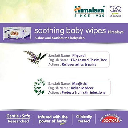 Himalaya Herbals - Soothing Baby Wipes