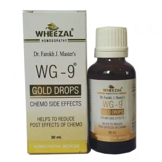 Wheezal Homeopathy WG-9 Gold Drops
