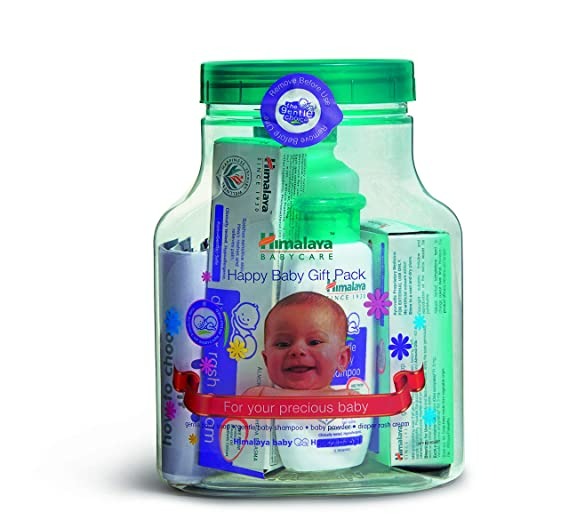 Himalaya Herbals Babycare Gift Jar (Soap, Shampoo, Rash Cream and Powder)