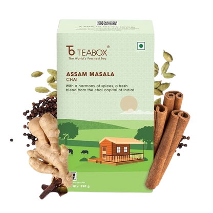 Teabox Assam Masala Chai - BUDNE