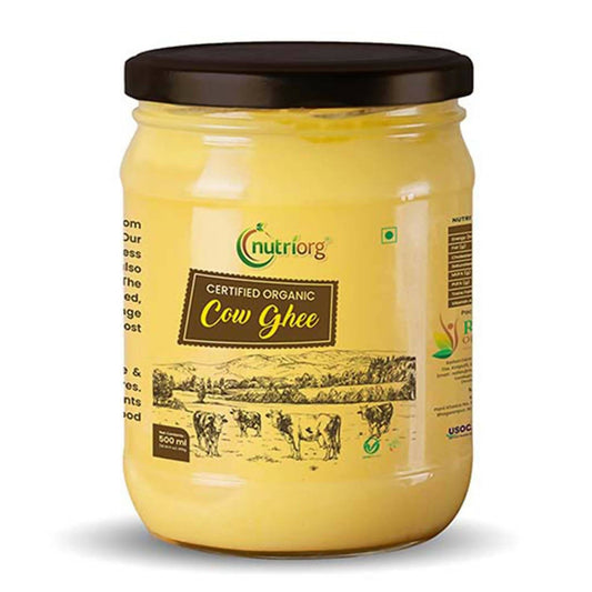 Nutriorg Certified Organic Cow Ghee -  USA, Australia, Canada 