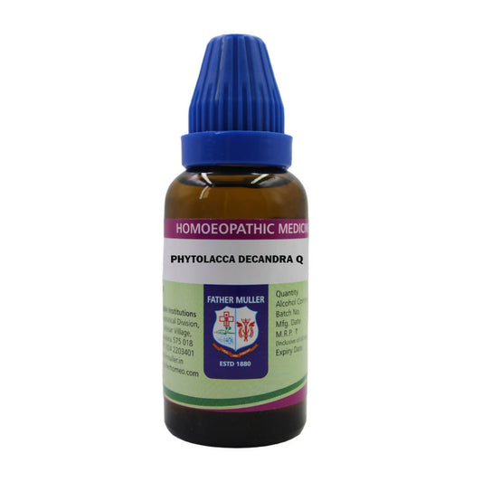 Father Muller Phytolacca Decandra Mother Tincture Q
