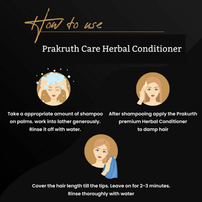Prakruth Care Premium Herbal Low Porosity Conditioner