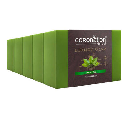 Coronation Herbal Green Tea Luxury Soap - usa canada australia