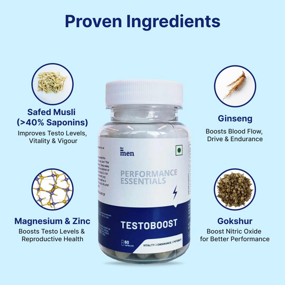 ForMen Testoboost Performance Essentials Capsules