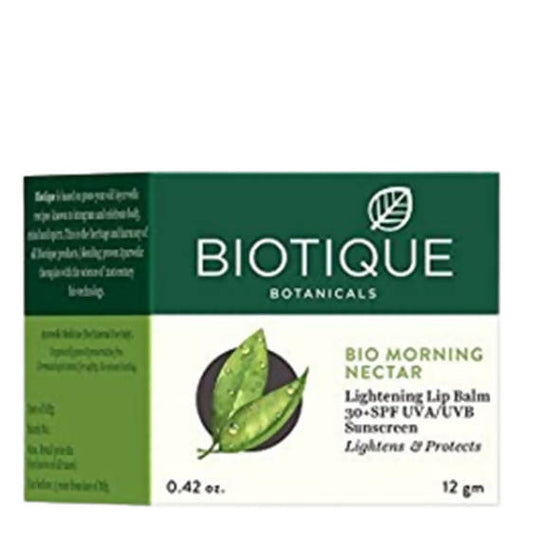 Biotique Bio Morning Nectar Lightning Lip Balm SPF 30 - BUDNE
