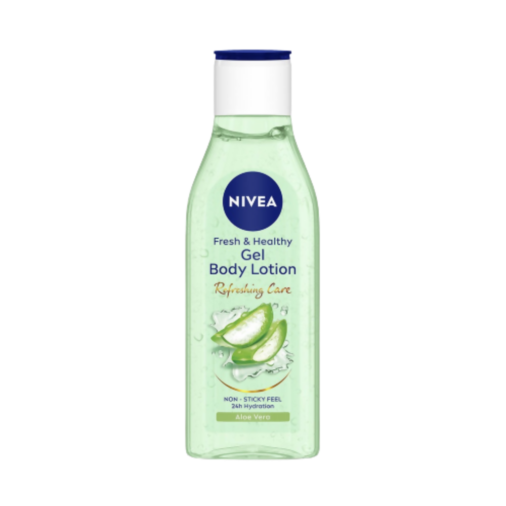 Nivea Fresh & Healthy Aloe Vera Gel Body Lotion Non Sticky Feel - BUDNE