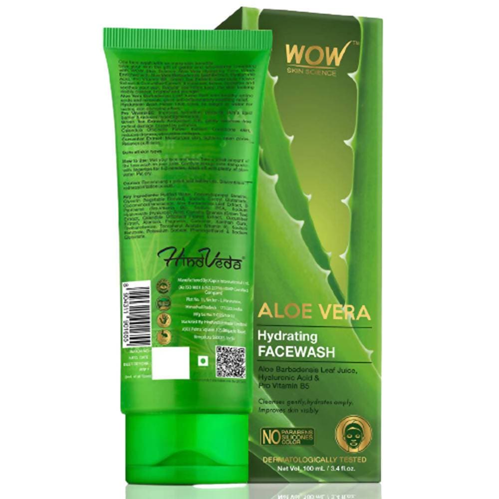 Wow Skin Science Aloe Vera Hydrating Face Wash