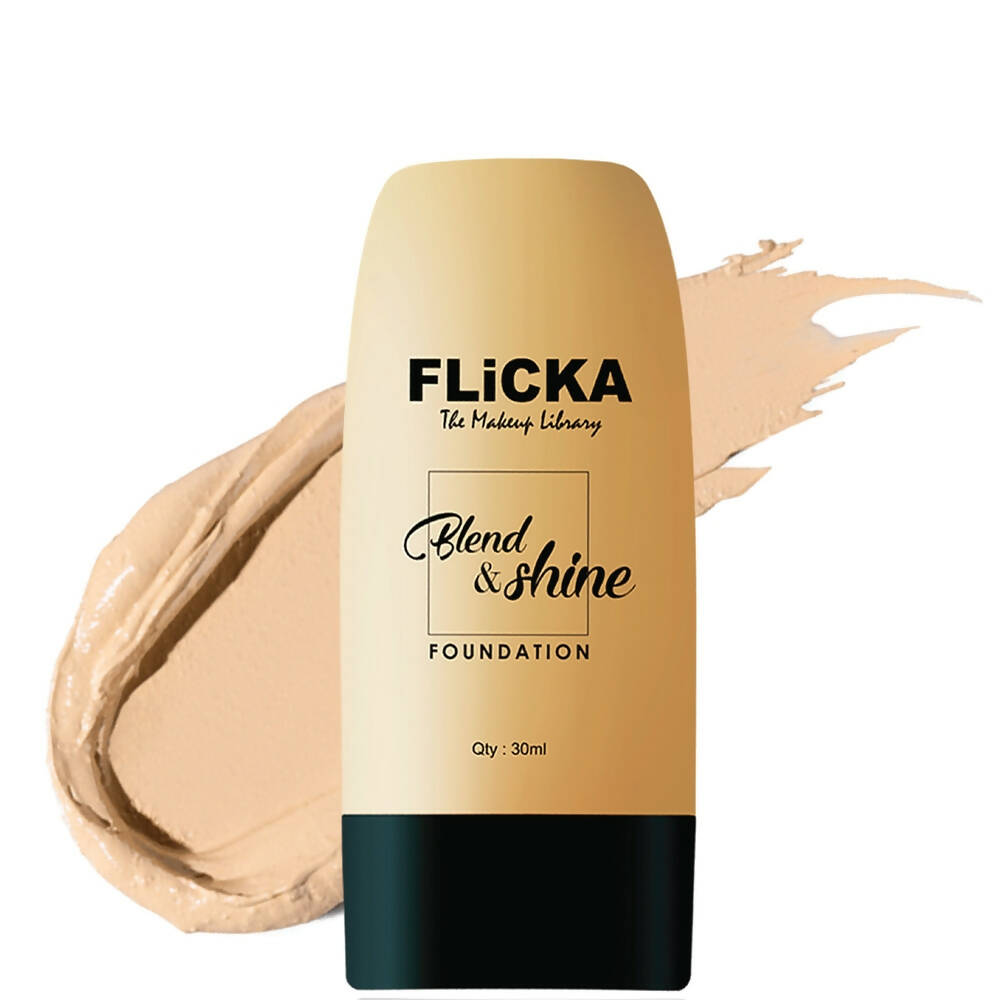 Flicka Blend & Shine Foundation - Coffee