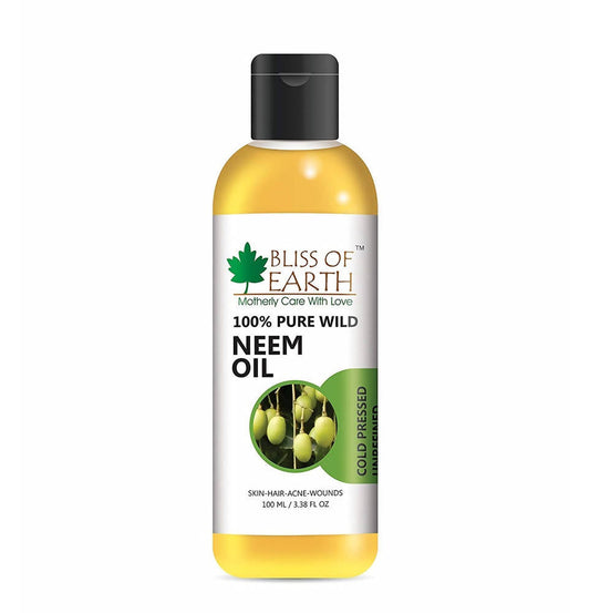 Bliss of Earth 100% Pure Wild Neem Oil - buy in USA, Australia, Canada