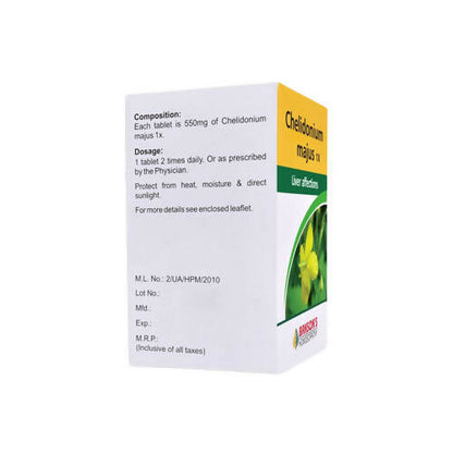 Bakson's Homeopathy Chelidonium Majus Tablets