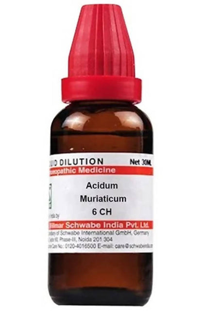 Dr. Willmar Schwabe India Acidum Muriaticum Dilution