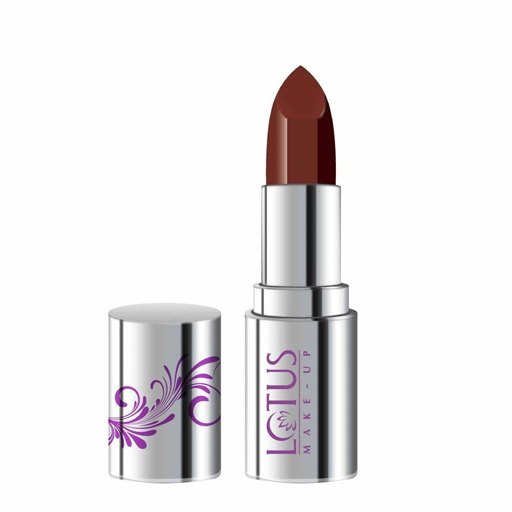 Lotus Make-Up Ecostay Butter Matte Lip Color - Nutty Brown (4.2 Gm) - BUDNE