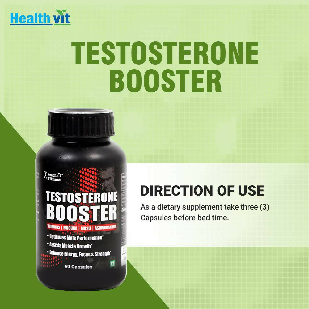 Healthvit Testosterone Booster Capsules