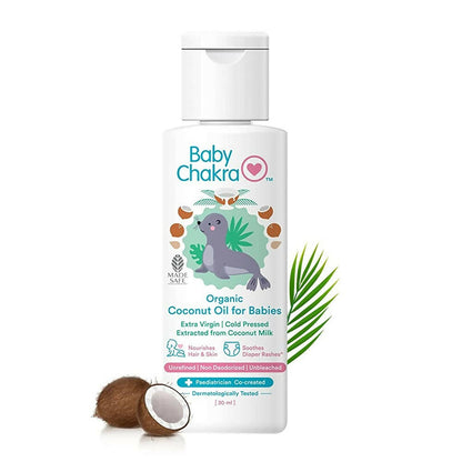 BabyChakra Organic Coconut Oil -  USA, Australia, Canada 