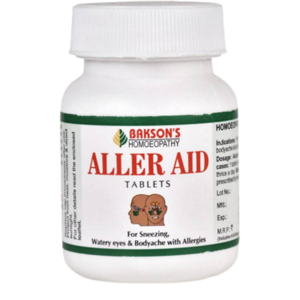 Bakson's Aller Aid Tablets 75 Tablets