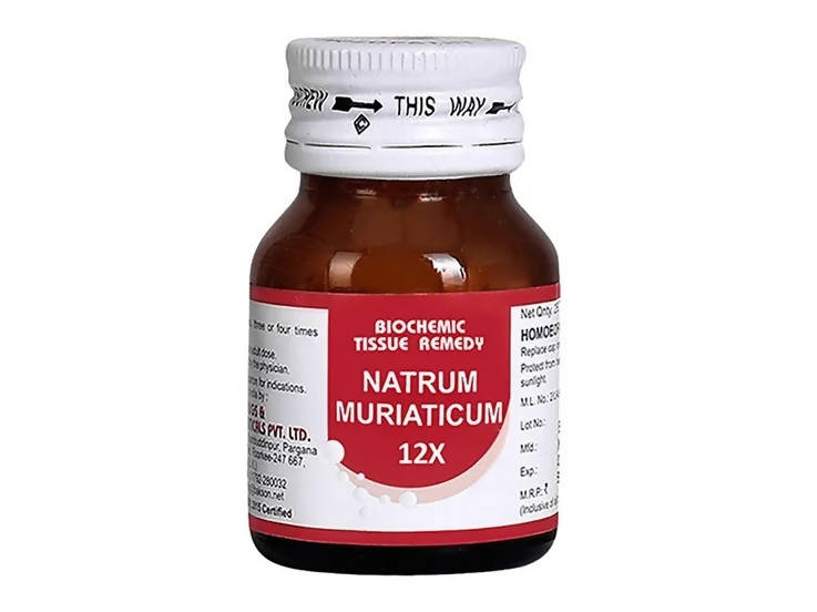 Bakson's Homeopathy Natrum Muriaticum Biochemic Tablets