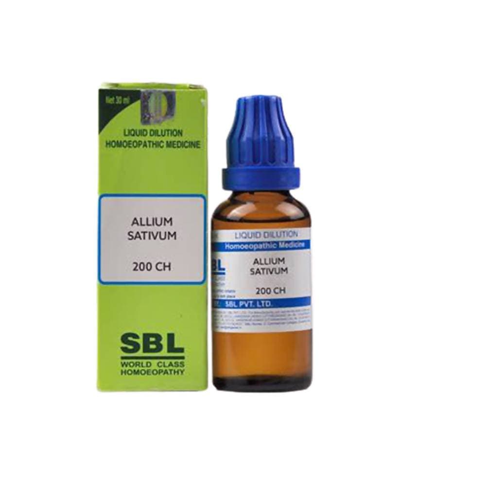 SBL Homeopathy Allium Sativum Dilution 200 CH
