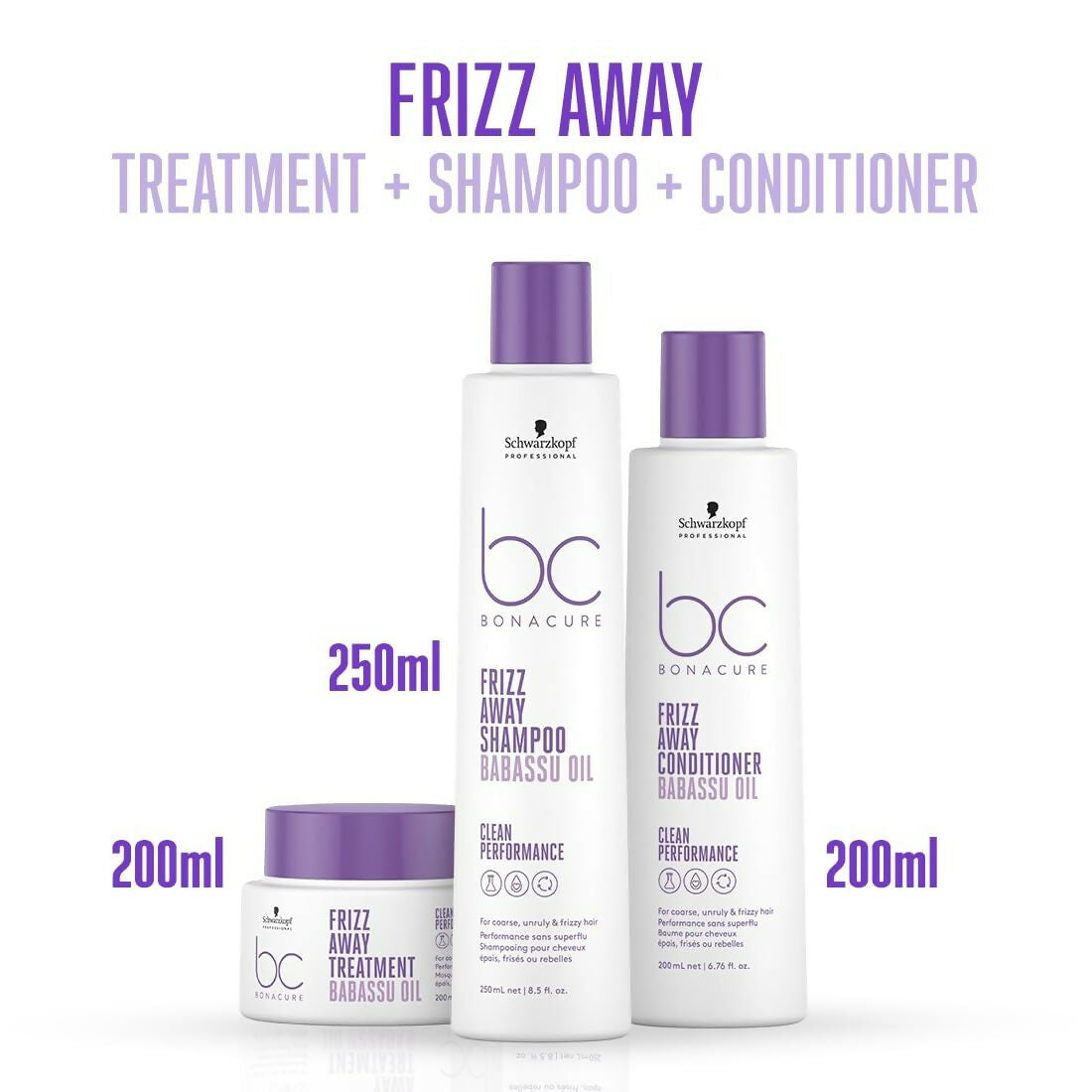 Schwarzkopf Professional New Bonacure Vegan Keratin Range Clean Combo