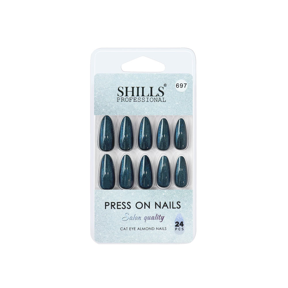 Shills Professional Reusable Press On Nails Log Almond - SPN697