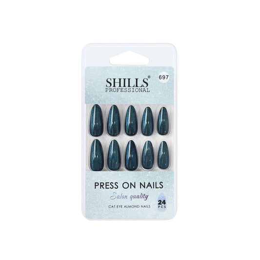 Shills Professional Reusable Press On Nails Log Almond - SPN697