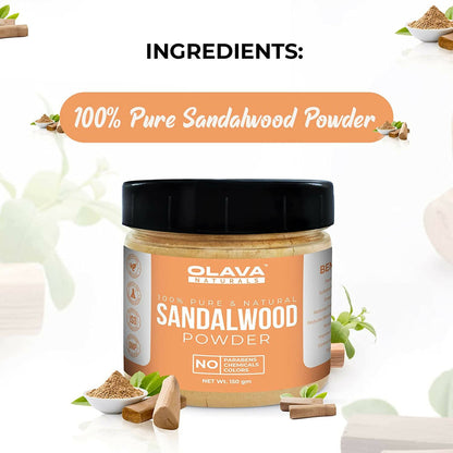 Olava Naturals Sandalwood Powder