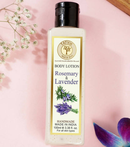 Tatvik Ayurveda Rosemary & Lavender Body Lotion