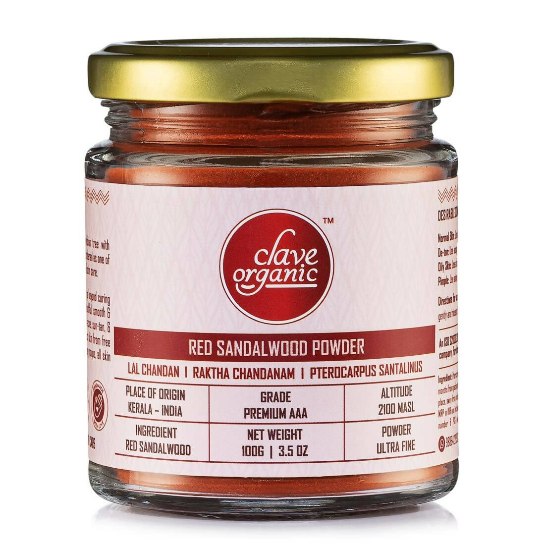 Clave Organic Sandalwood Powder