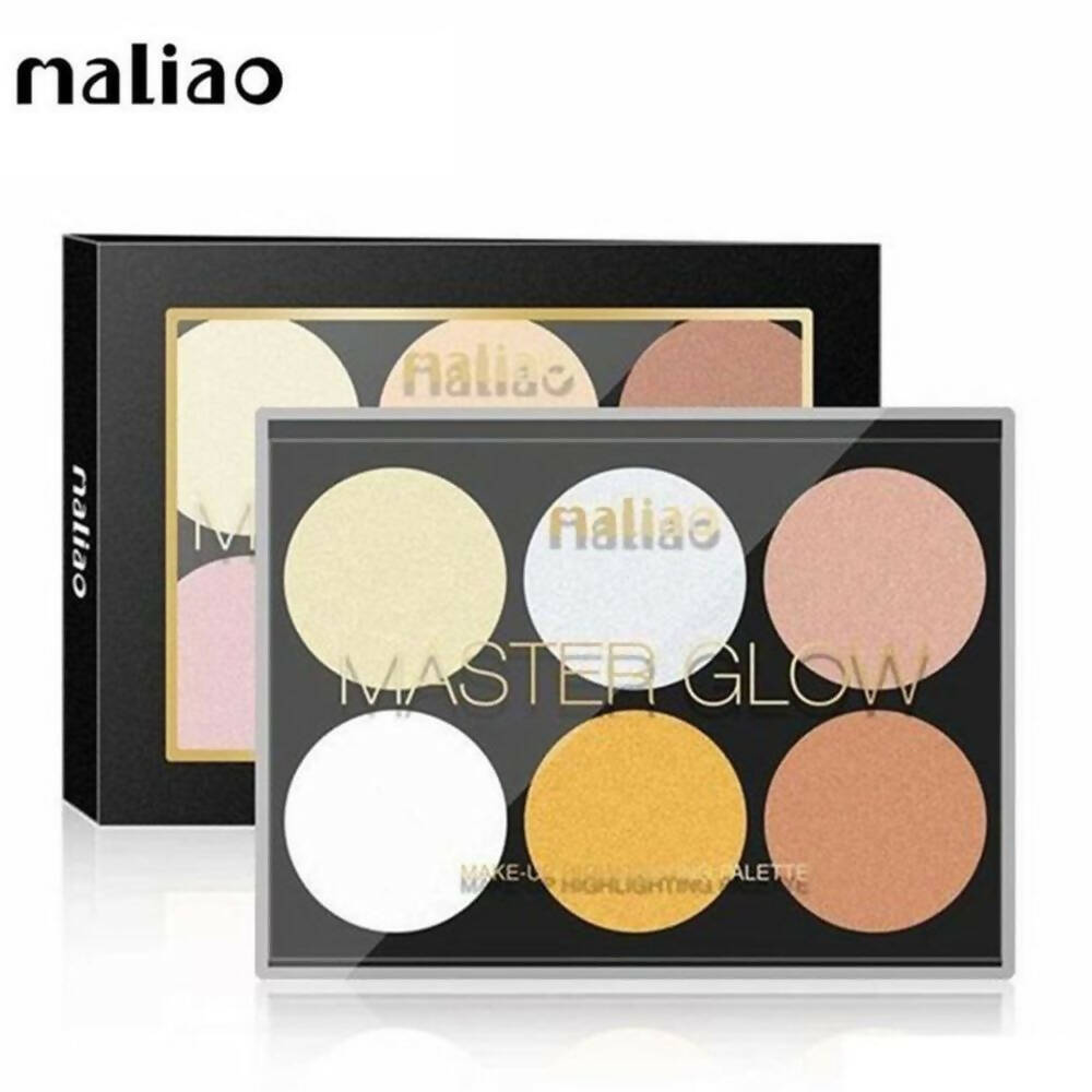Maliao Professional High Definition Master Glow Makeup Highlighting Palette M157 Shade 1