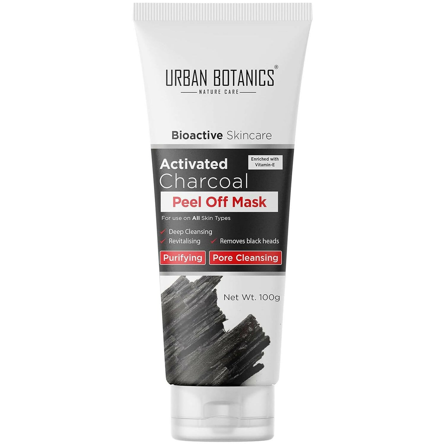 Urban Botanics Activated Charcoal Peel Off Mask - BUDEN