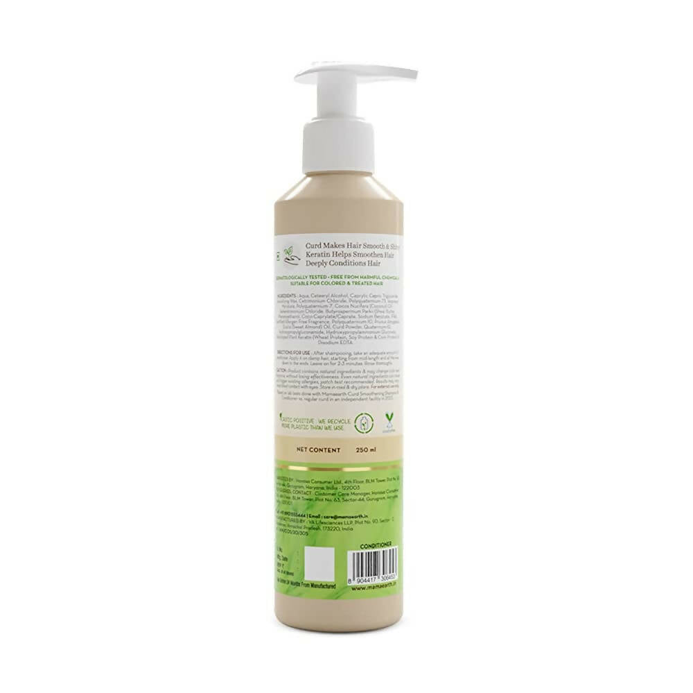 Mamaearth Curd Smoothening Conditioner for Smooth & Shiny Hair