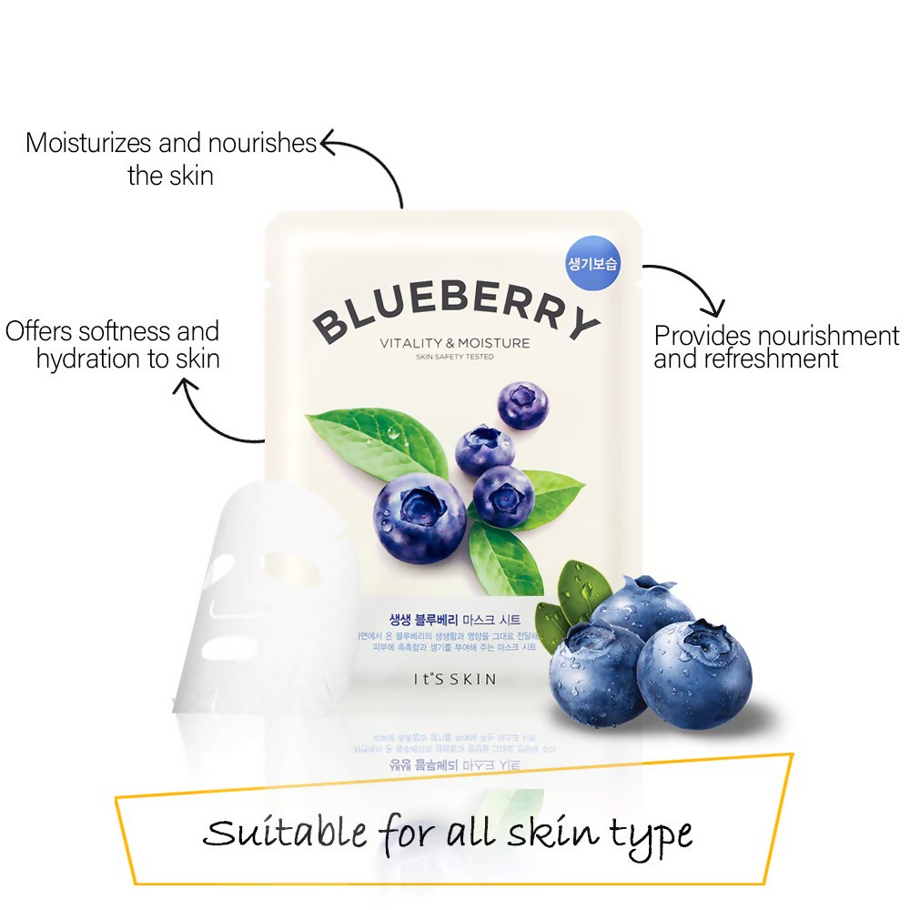 It's Skin The Fresh Blueberry Mask Sheet