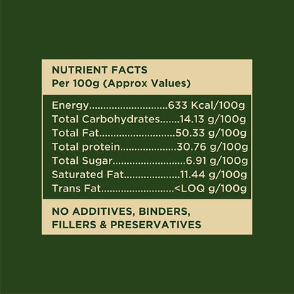 Two Brothers Organic Farms Peanut Butter Crunchy| Sweetened with Jaggery