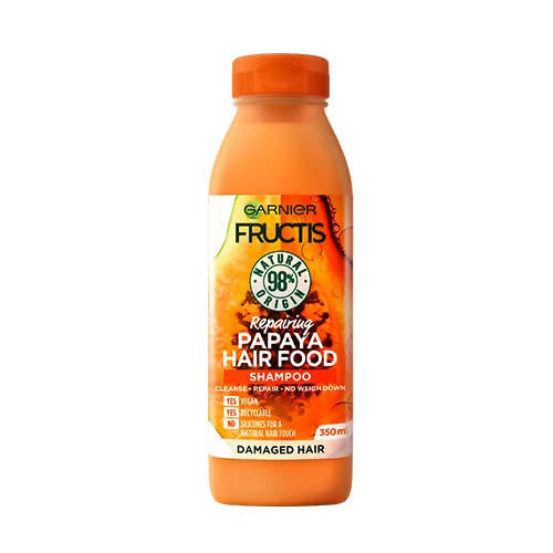 Garnier Fructis Hair Food Repairing Papaya Shampoo - Distacart