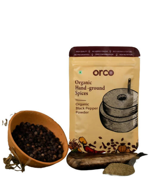 Orco Organic Black Pepper Powder -  USA 