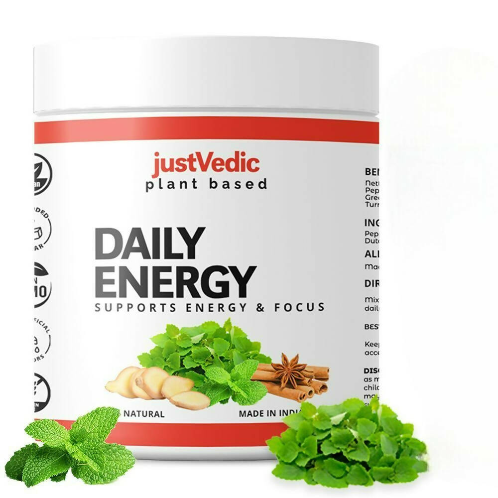 Justvedic Daily Energy Drink Mix - usa canada australia