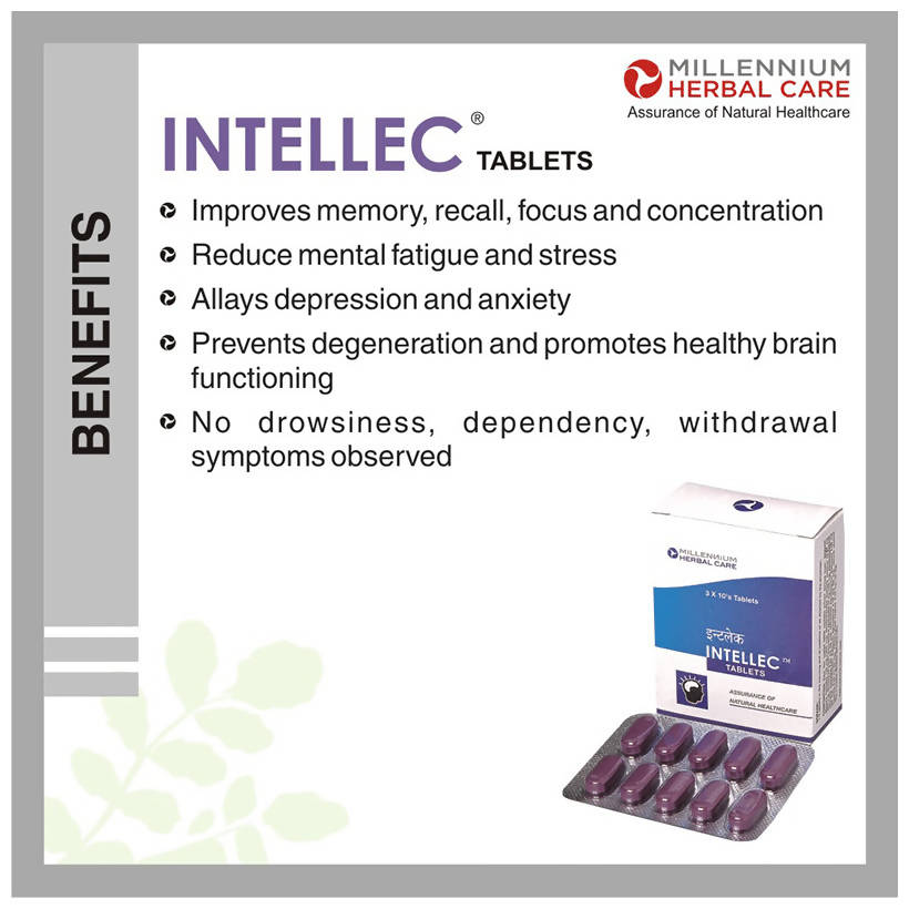 Millennium Herbal Intellec Tablets