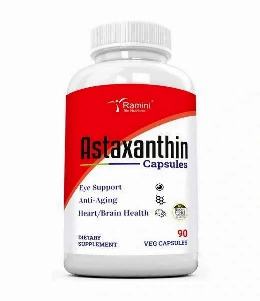 Ramini Bio Nutrition Astaxanthin 4mg Veg Capsules - BUDEN