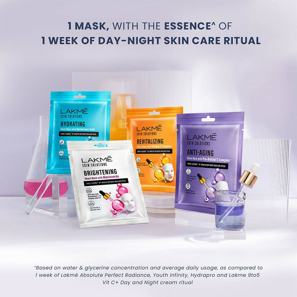 Lakme Skin Solutions Anti-Aging Sheet Mask