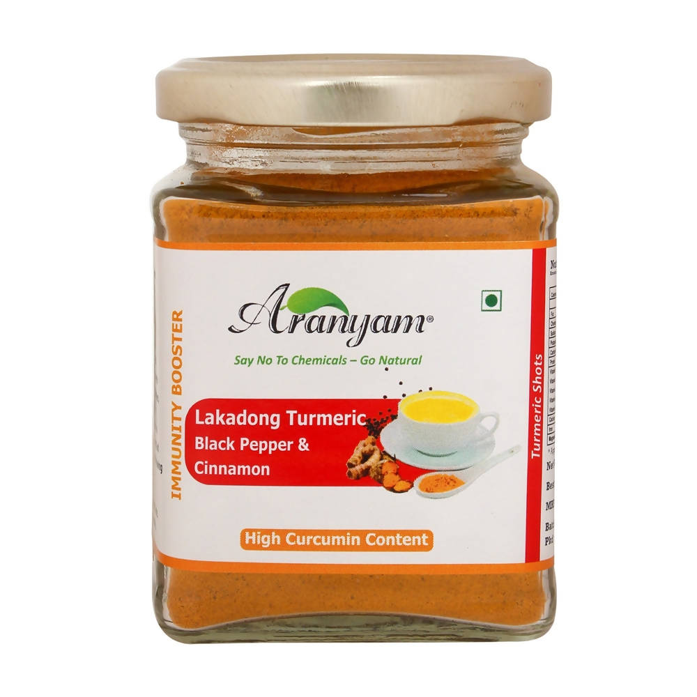 Aranyam Lakadong Turmeric Black Pepper & Cinnamon - BUDNE