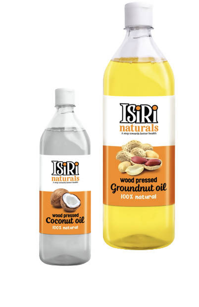 Isiri Ground Nut Oil + Coconut Oil Combo - BUDNE