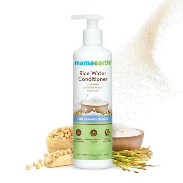 Mamaearth Rice Water Conditioner With Rice Water and Keratin