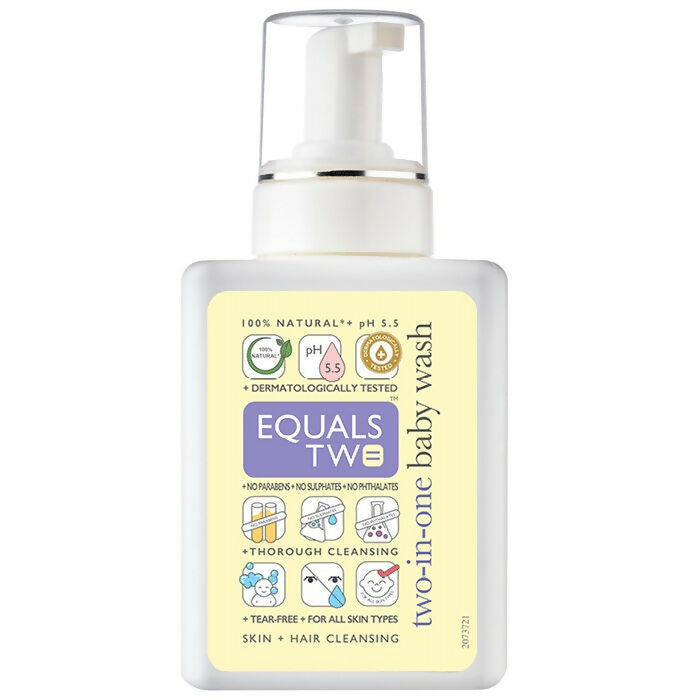 Equals Two Two-in-One Baby Body Wash (Hair & Skin) - BUDEN