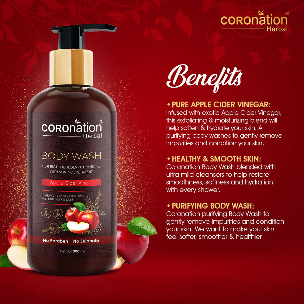 Coronation Herbal Apple Cider Vinegar Body Wash