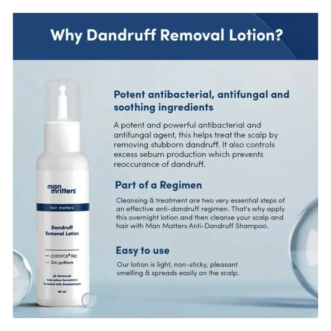 Man Matters Dandruff Removal Lotion