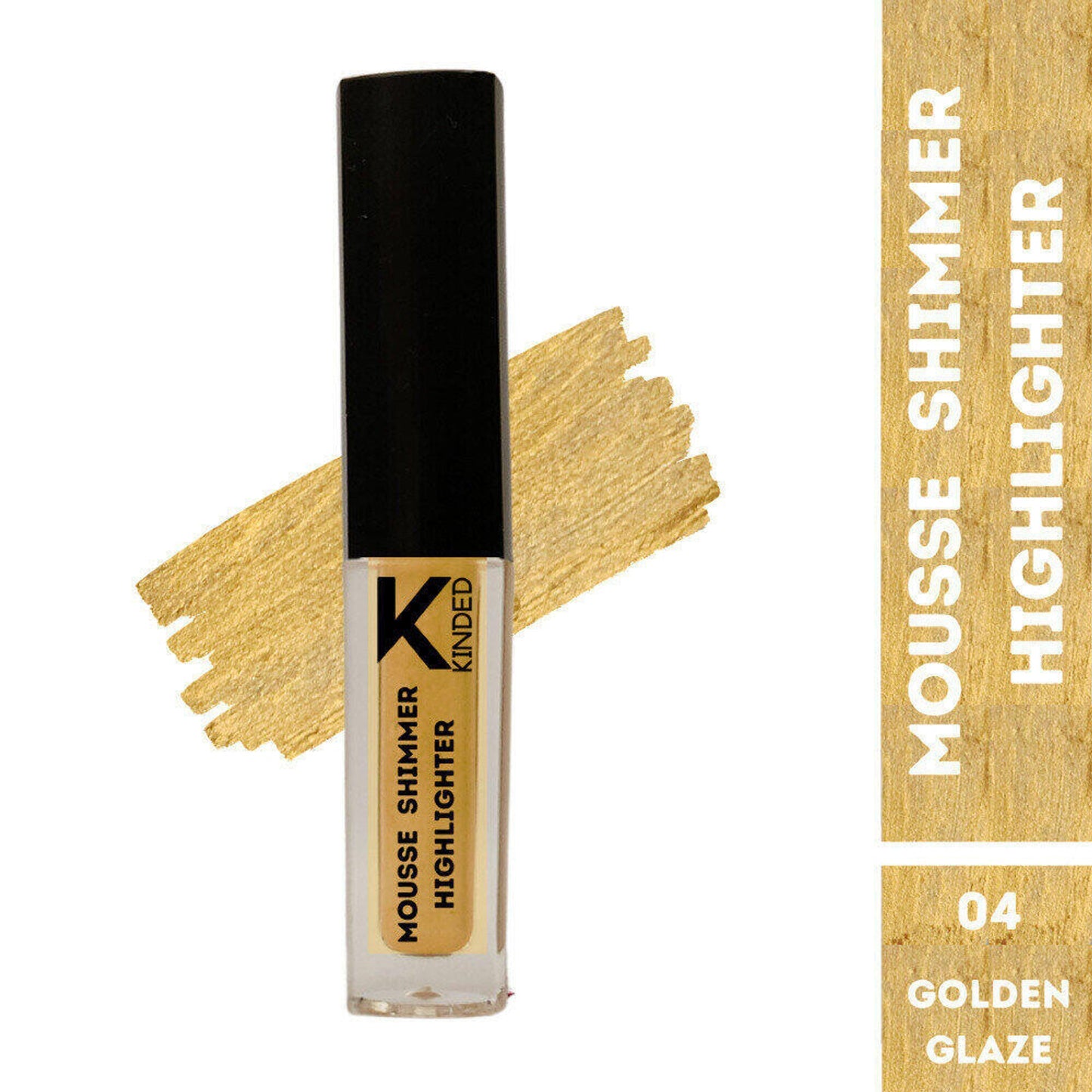 KINDED Mousse Shimmer Highlighter - Golden Glaze
